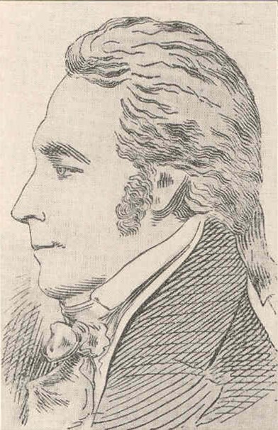 Sketch of Charles Evans